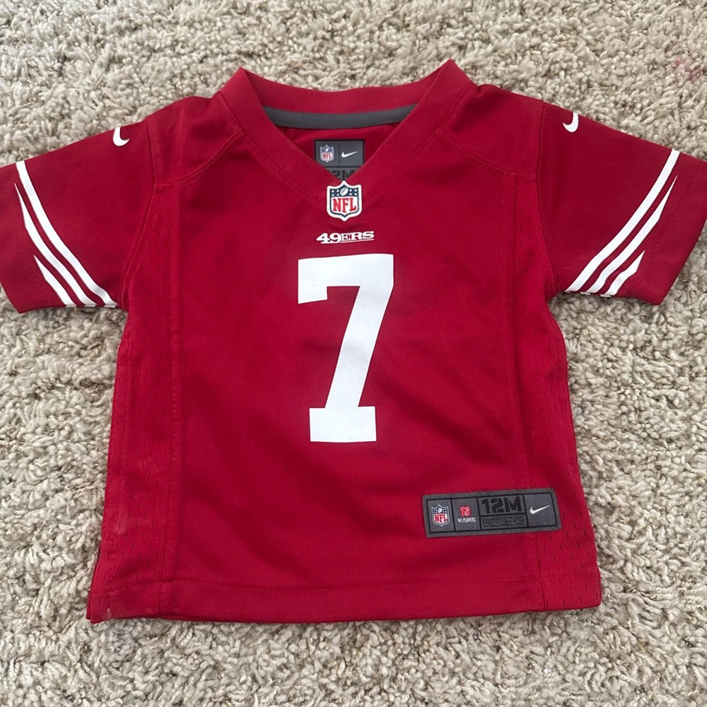 Nike Kids Red 49ers Jersey